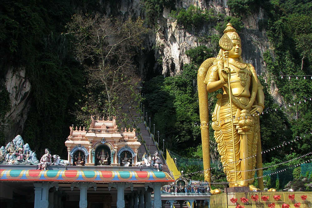 معبد باتو كيفز الهندي سيلانجور ماليزيا