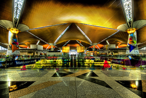 مطار كوالالمبور الدولي في ماليزيا 